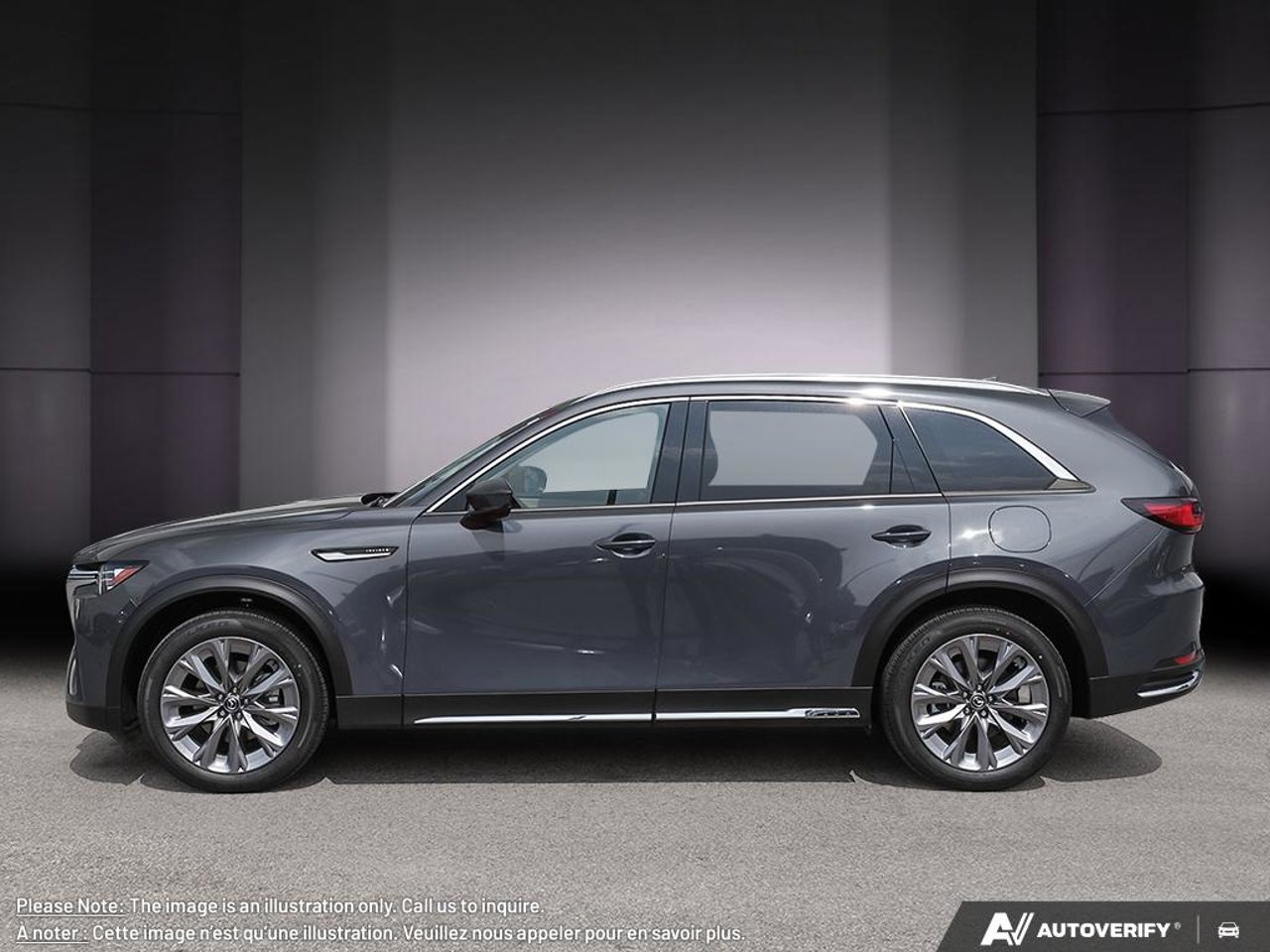 2026 Mazda CX-90 MHEV JM3KKDHD5T1371663 Machine Grey Metallic Mirabel - photo #2
