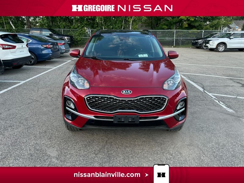 Kia Sportage BE6269 | EX JAMAIS ACCIDENTÉ ECONOMIQUE AWD 2020 Rouge Laval - photo #4