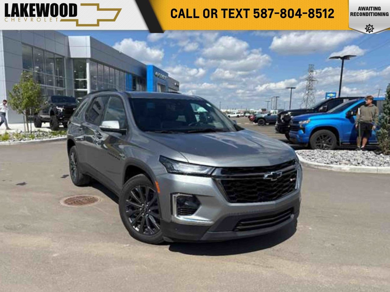 2023 Chevrolet Traverse AWD 4dr RS Grey Sherwood Park - photo #0