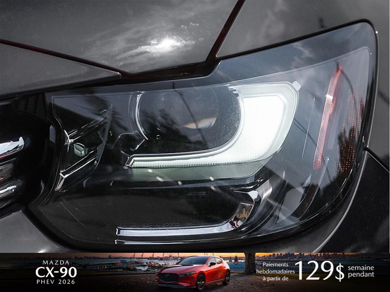 2026 Mazda CX-90 PHEV JM3KKEHA4T1373805 Jet Black Mica Mirabel - photo #8