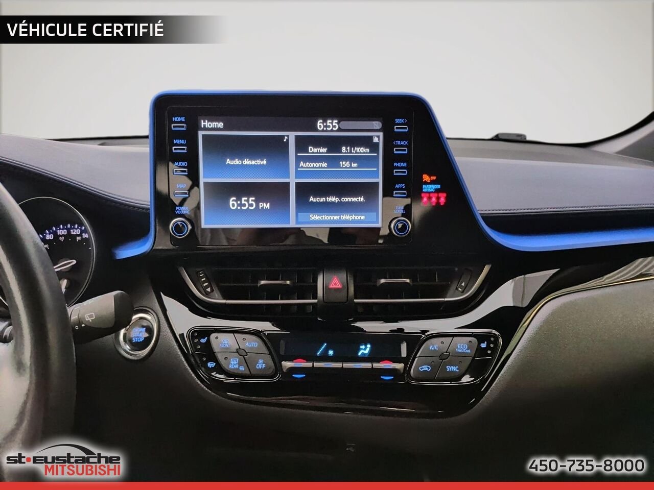 Toyota C-HR 2021 Bleu Saint-Eustache - photo #9