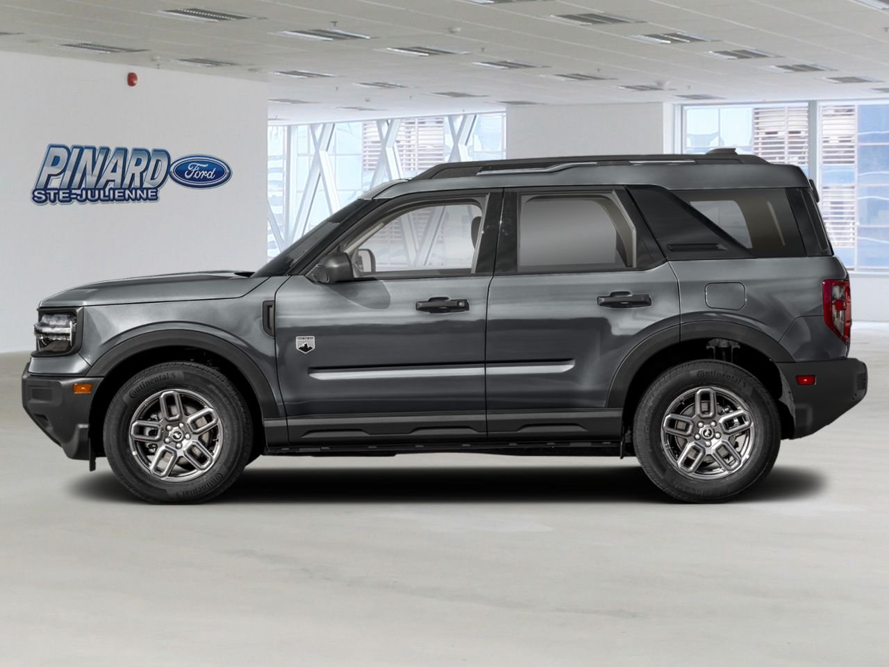2025 Ford Bronco Sport Carbonized Grey Metallic Sainte-Julienne - photo #2