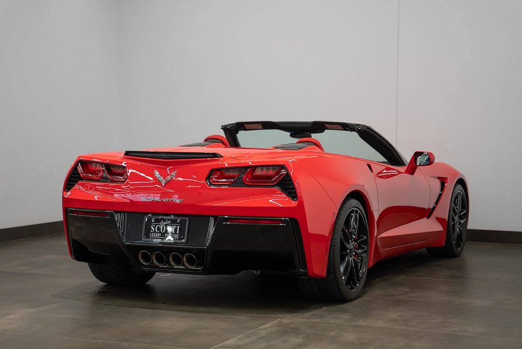2018 Chevrolet Corvette 2dr Stingray Conv w/1LT Red Kirkland - photo #6