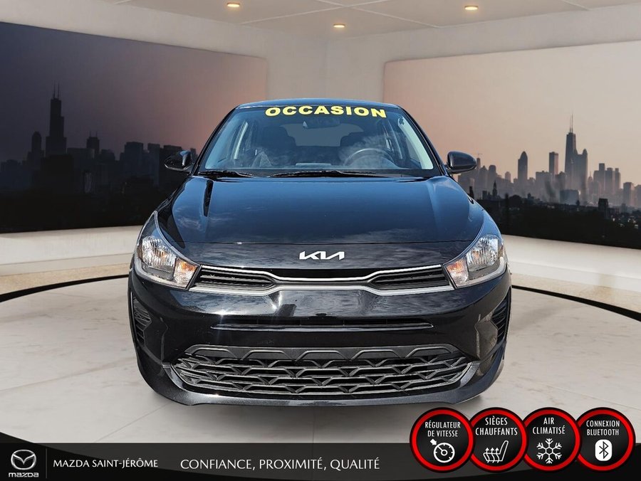 Kia Rio 5 portes LX+ | AUTOMATIQUE | 2023 Noir