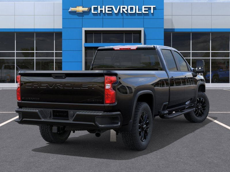 2026 CHEVROLET Silverado 2500HD K2500 HD SILVERADO CREW CAB CUSTOM L/BOX (1CX) BLACK Rivière-du-Loup - photo #3