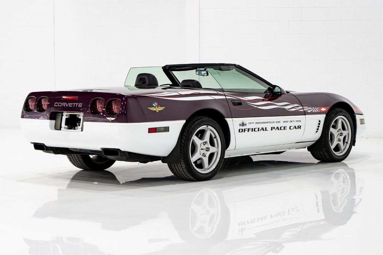 1995 Chevrolet Corvette Convertible Pace Car Pink Montreal - photo #36