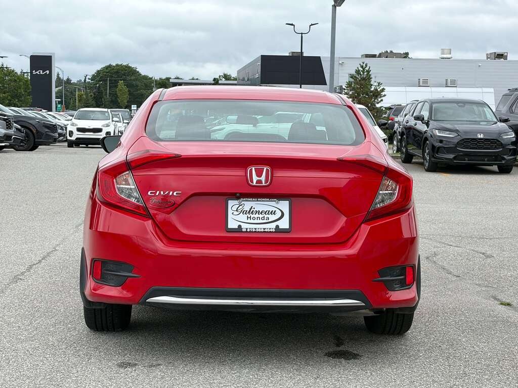 2019 Honda Civic LX Red Gatineau - photo #4