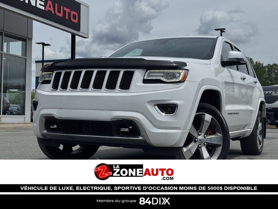 2016 Jeep Grand Cherokee Overland 2016 White