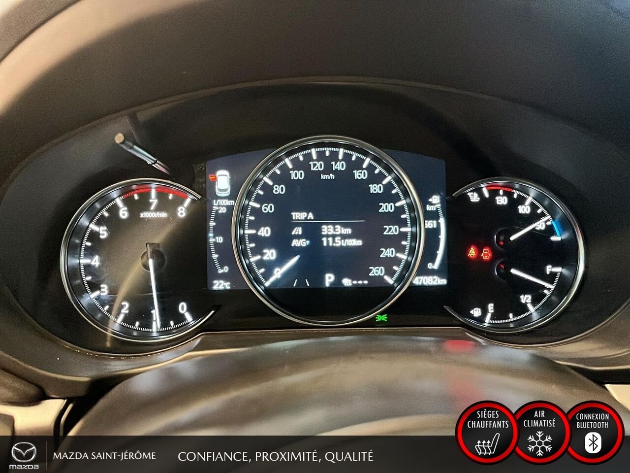 2025 Mazda CX-5 GS | AWD | SIMILICUIR SPORT | VOLANT CHAUFFANT | HAYON ÉLECTRIQUE Grey Saint-Jérôme - photo #16