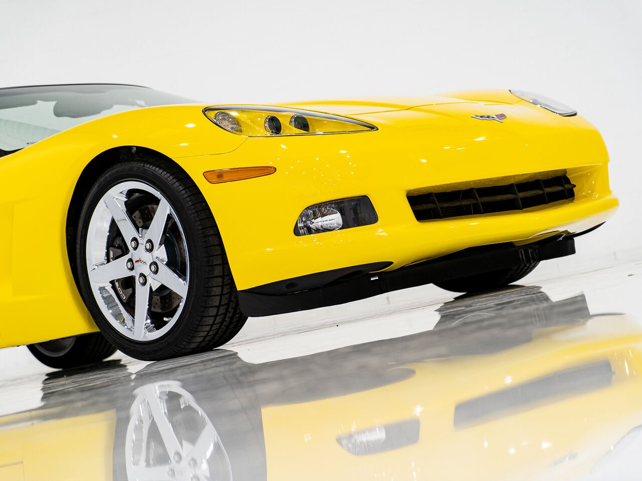 2008 Chevrolet Corvette With only 900km (563mi) From new with window sticker Yellow Kirkland - photo #78