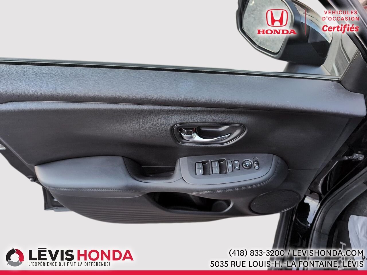 Honda HR-V LX AWD LX Traction Intégrale CVT 2023 Noir Lévis - photo #19