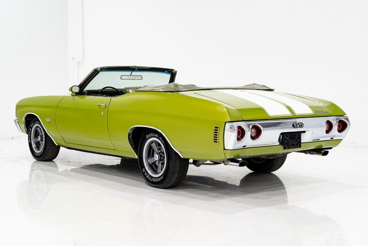 Chevrolet Chevelle SS Matching numbers 454 LS5 4-speed 1971 Vert Montréal - photo #29