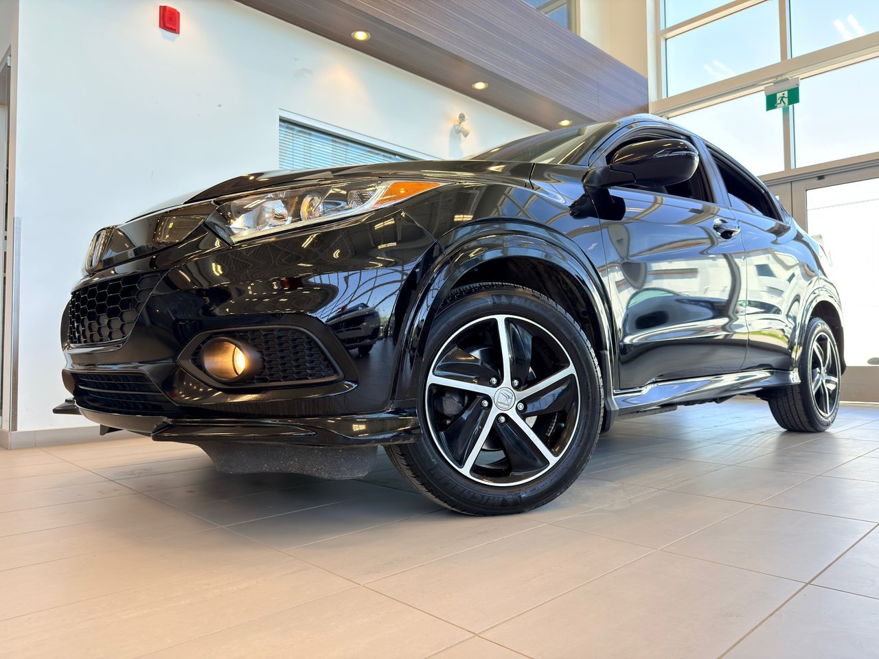 Honda HR-V 2021 Noir Notre-Dame-des-Prairies - photo #1