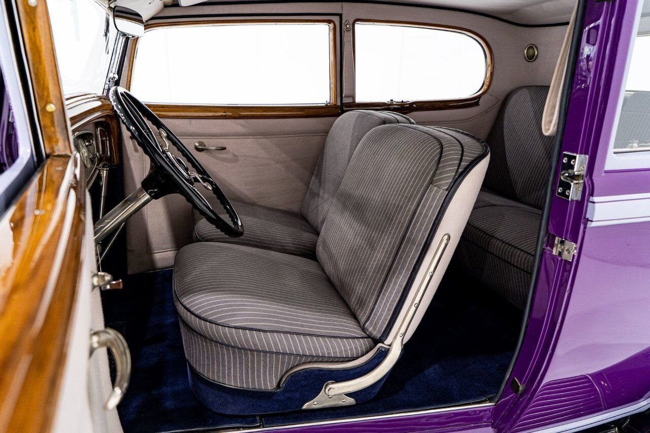 1933 Lincoln KB Victoria Coupe One Of 18 Built, And The Only Known Surviving **PRICE IN USD** Purple Montreal - photo #67