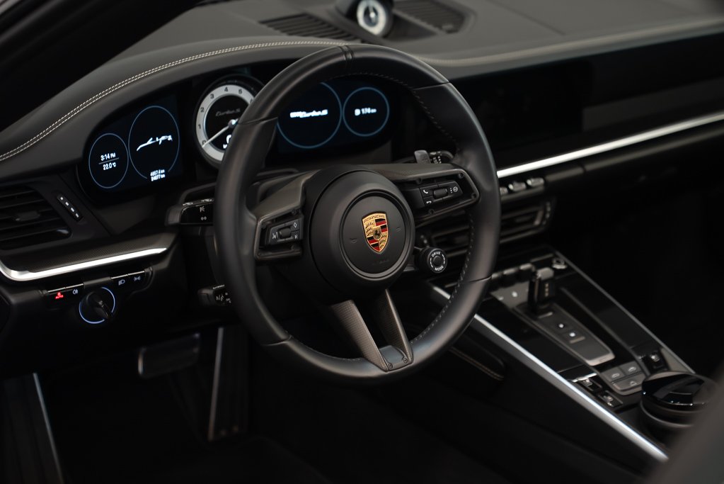 2021 Porsche 911 Turbo S cabriolet Black Kirkland - photo #11