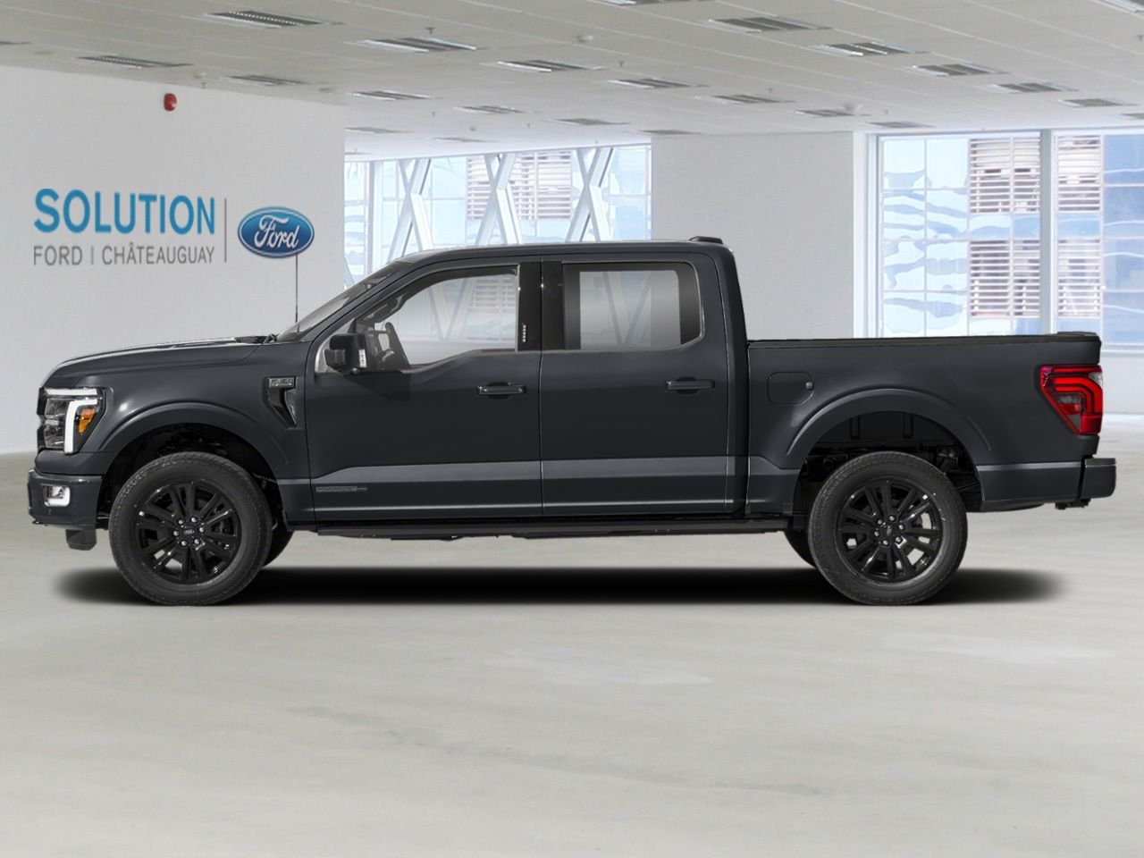 Ford F-150 PLATINUM SUPERCREW 4RM CAISSE DE 5,5 PI 2026 Noir agate métallisé Châteauguay - photo #1