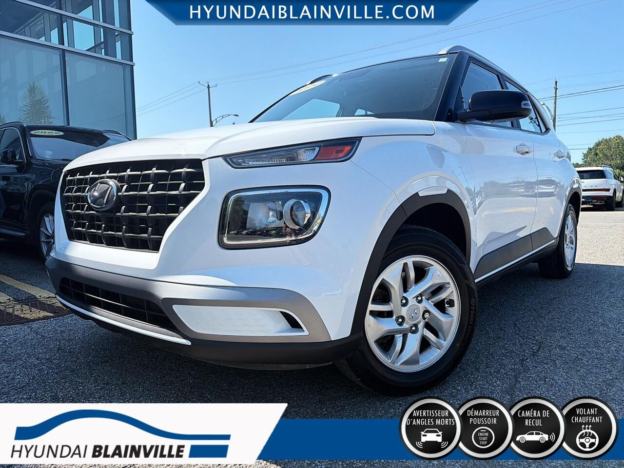 Hyundai Venue 2022 Blanc Blainville - photo #0