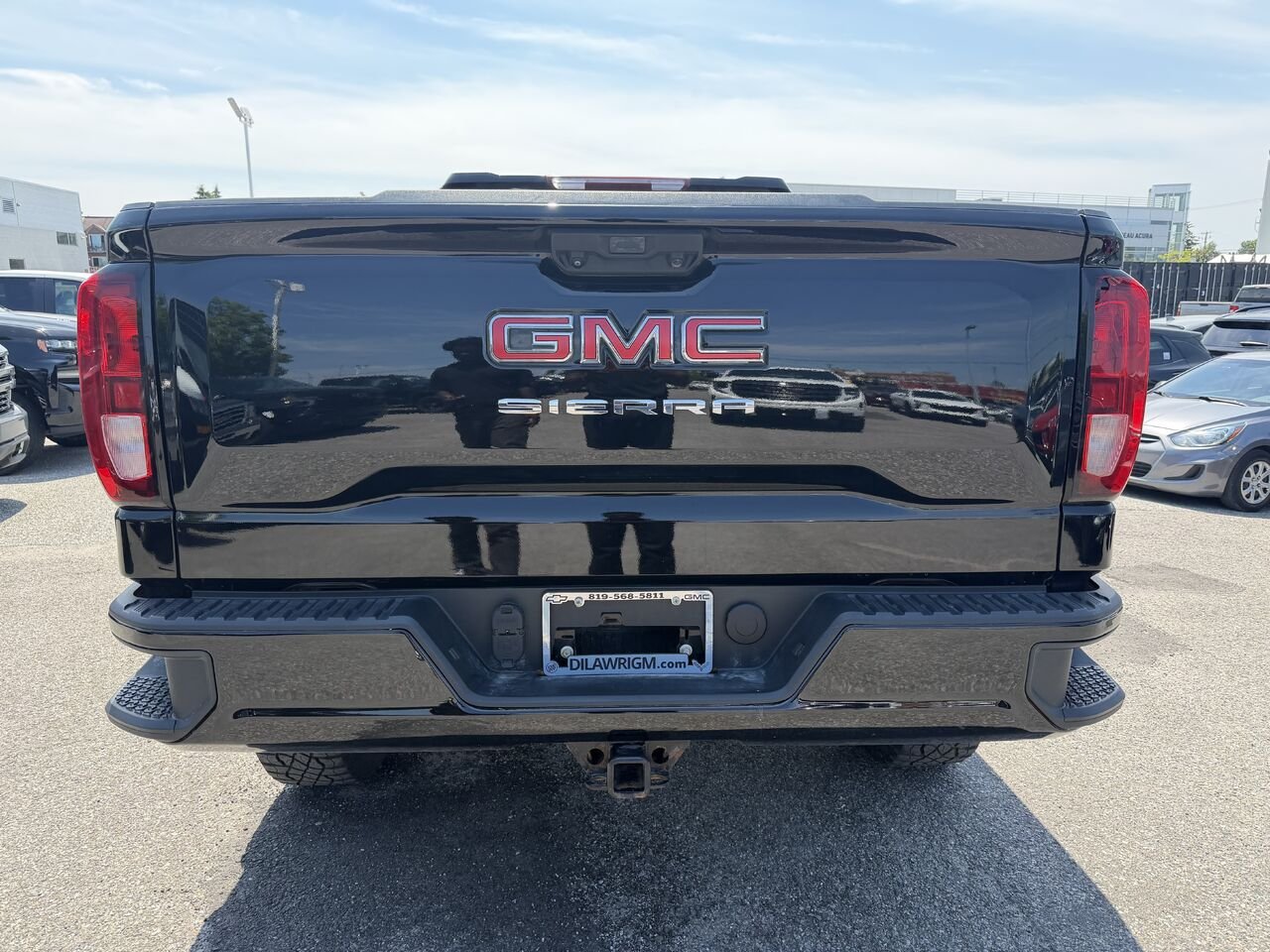 GMC SIERRA K1500 Pro cabine double 4RM 147 po 2023 Noir Ottawa & Gatineau - photo #12