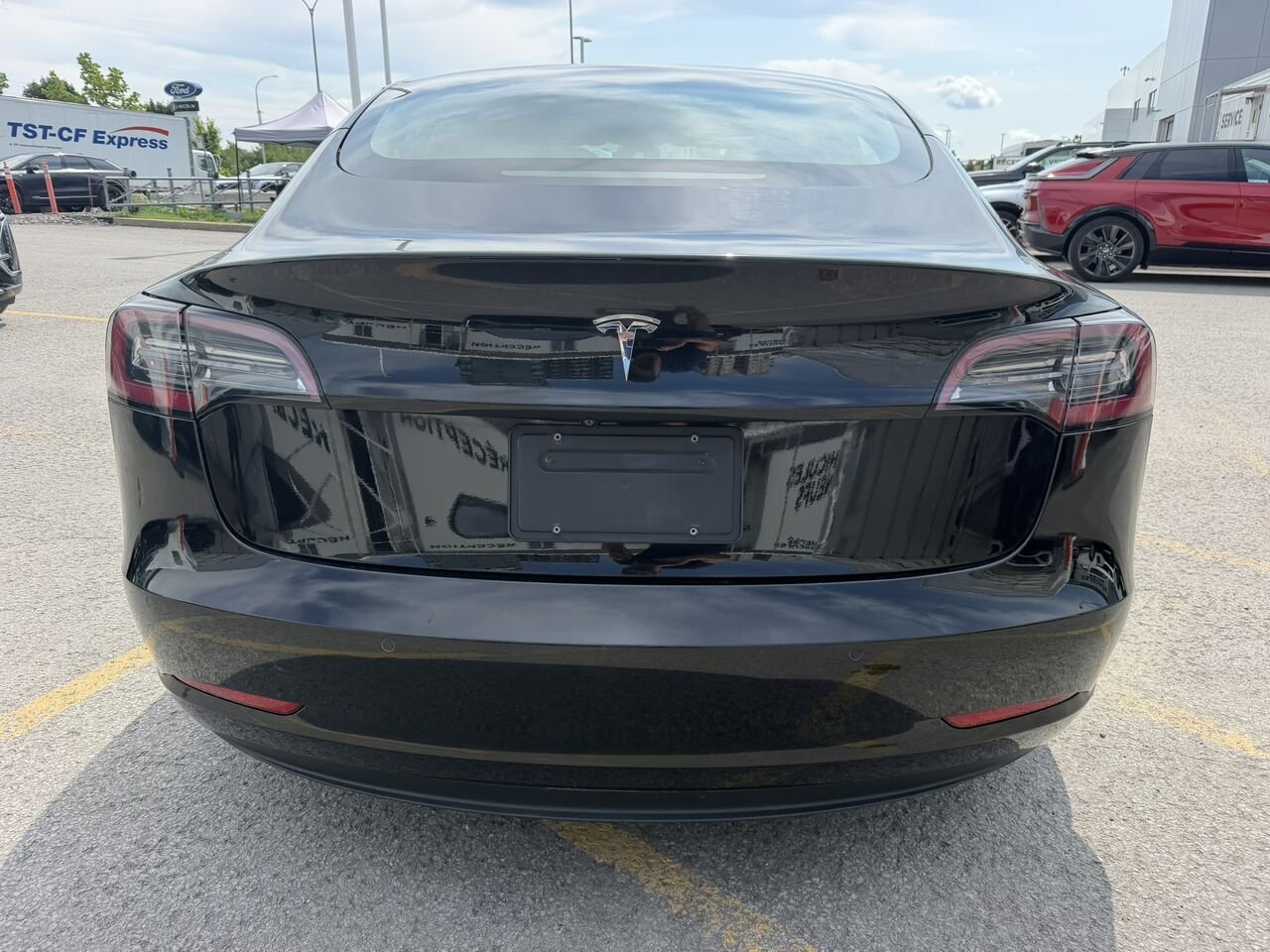 2021 Tesla Model 3 STANDARD RANGE PLUS Black Laval - photo #6