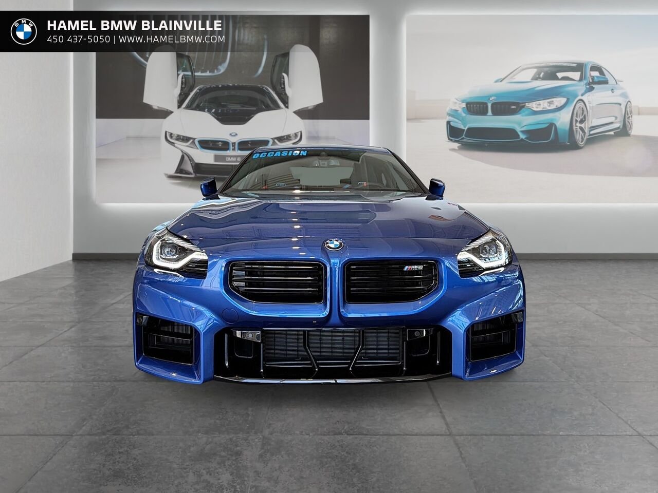 BMW M2 coupé 2026 Bleu Blainville - photo #1