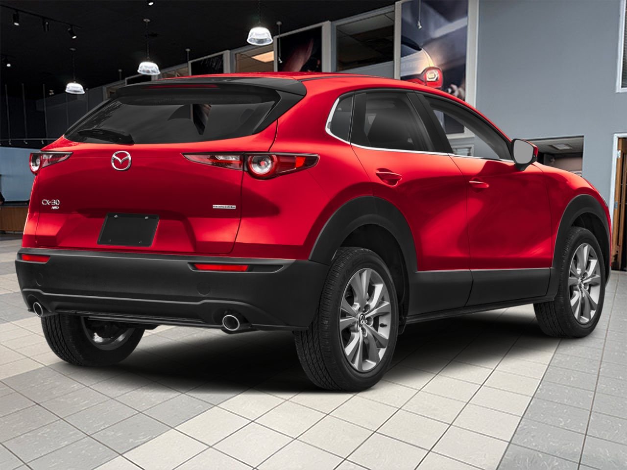 MAZDA CX-30 2026 Rouge vibrant cristal métallisé Notre-Dame-des-Prairies - photo #2