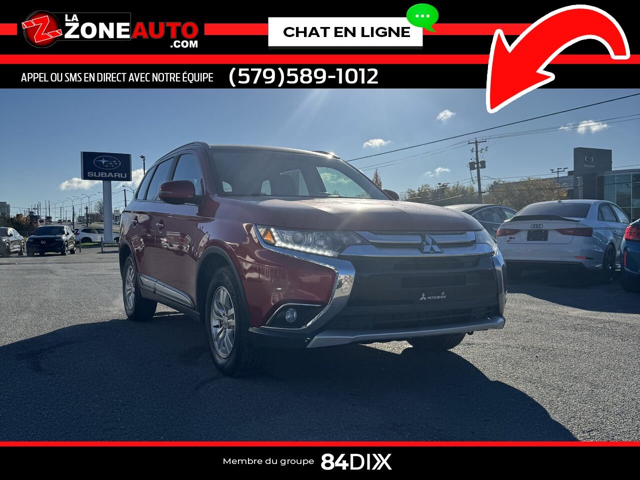 2018 Mitsubishi Outlander Red Granby - photo #7