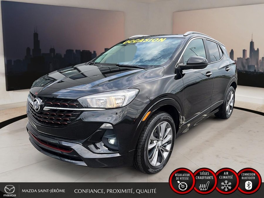 Buick Encore GX Privilegiee Sport Touring | AWD | SIEGES CHAUFFANTS | DEMARREUR A DISTANCE 2023 Noir