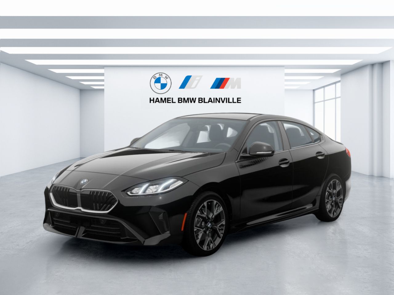 Black 2026 BMW 2 Series Sedan All-Wheel Drive Automatic