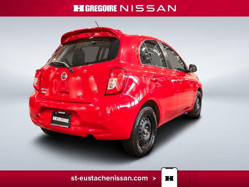 Nissan MICRA SR4600 | S AUTOMATIQUE CLIMATISATION BAS KILOMETRAGE 2017 Rouge Laval - photo #11