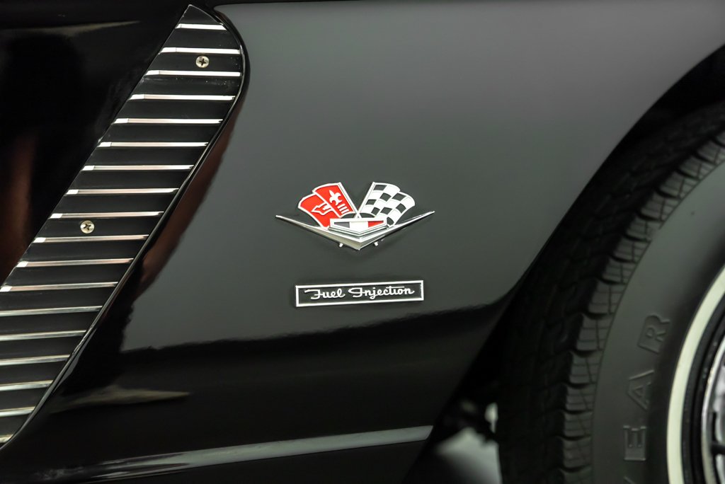 Chevrolet Corvette 1962 Noir Montréal - photo #12
