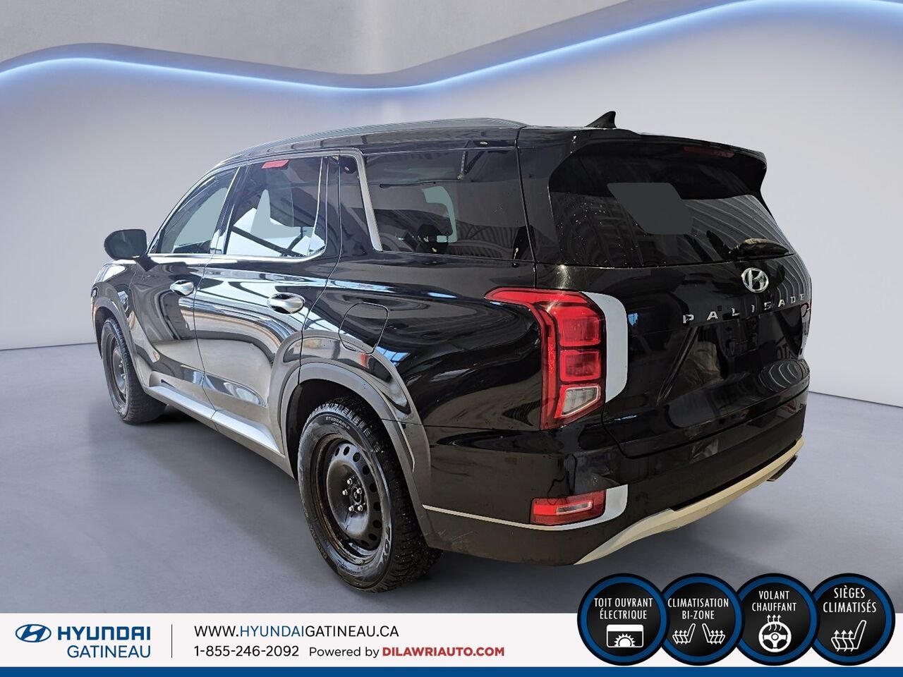 Hyundai Palisade Luxury 7 places TI*** cuir , toit ouvrat , navigation *** 2020 Gris Ottawa & Gatineau - photo #3