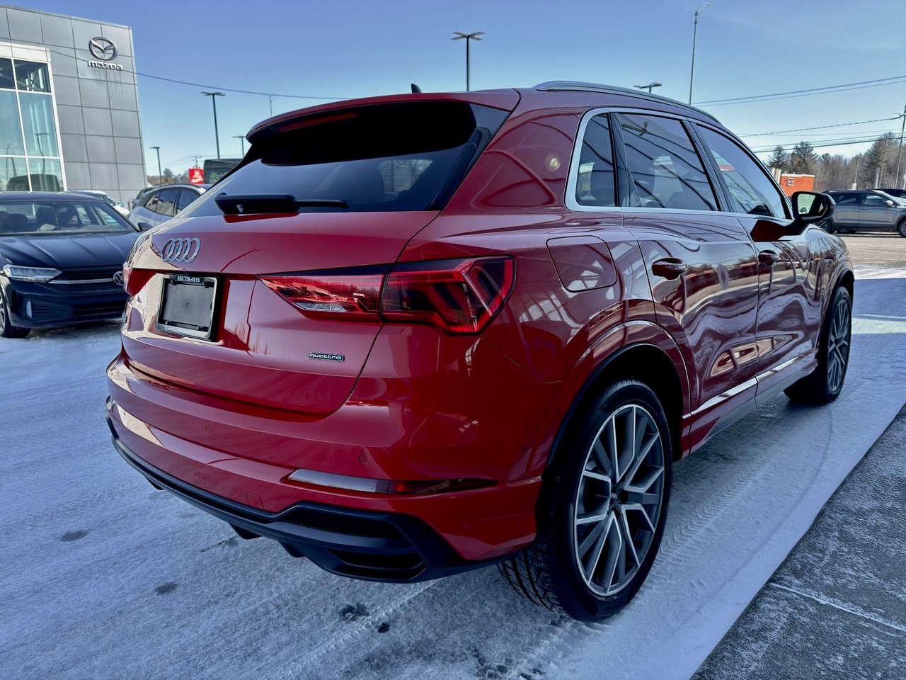 2019 Audi Q3 Red Notre-Dame-des-Prairies - photo #11