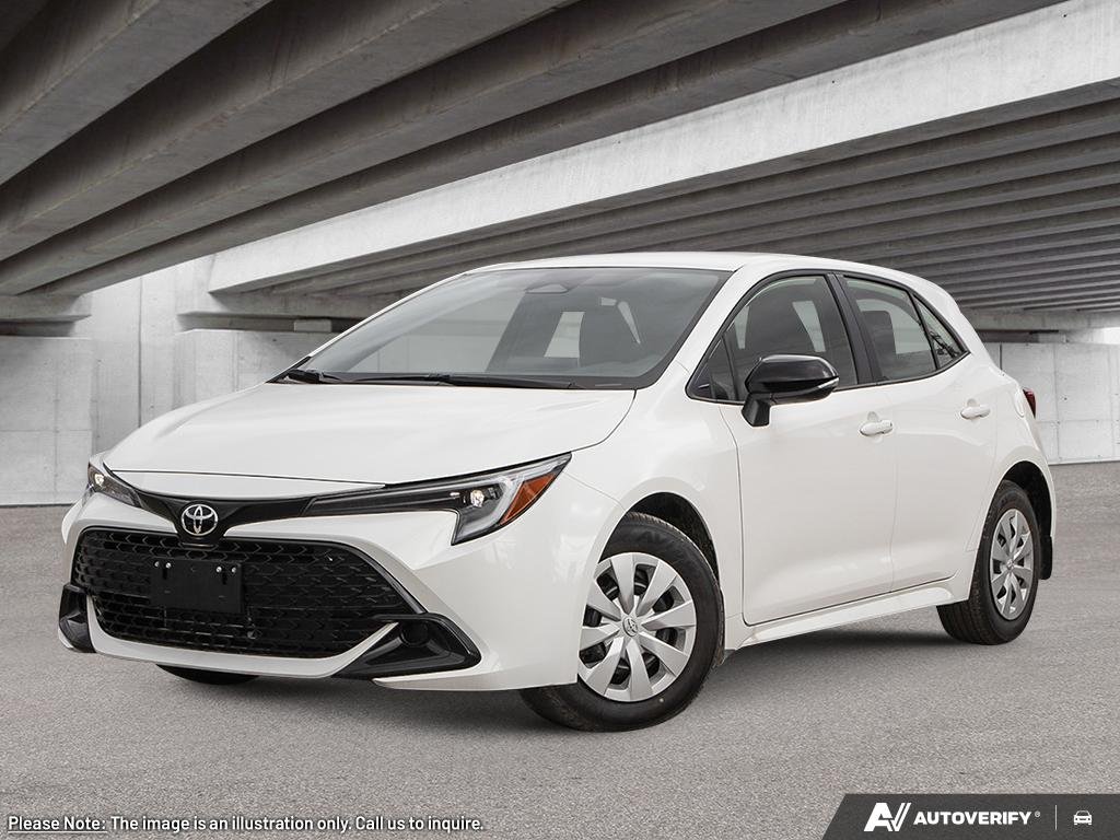 2026 Toyota Corolla Hatchback 2601559 | CVT White Edmonton - photo #0