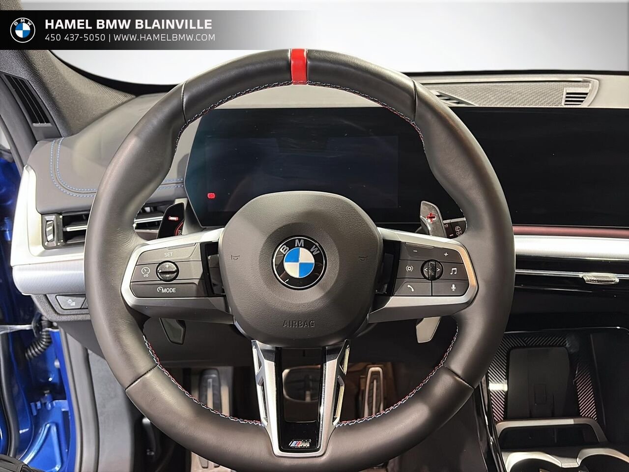 2025 BMW X1 M35i xDrive véhicule d'activités sportives Blue Blainville - photo #11