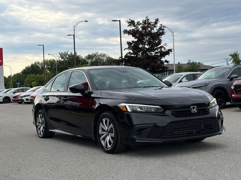 2022 Honda Civic LX Black Gatineau - photo #2