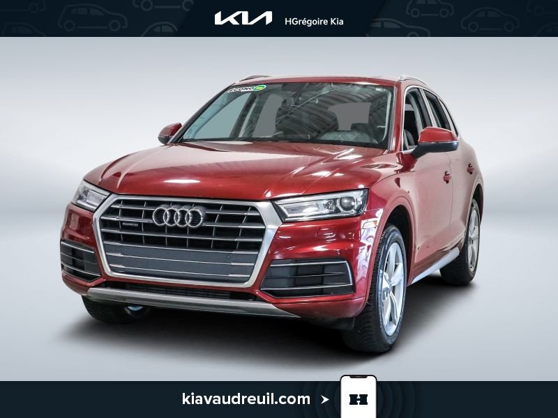 2018 Audi Q5 Red Saint-Eustache - photo #2