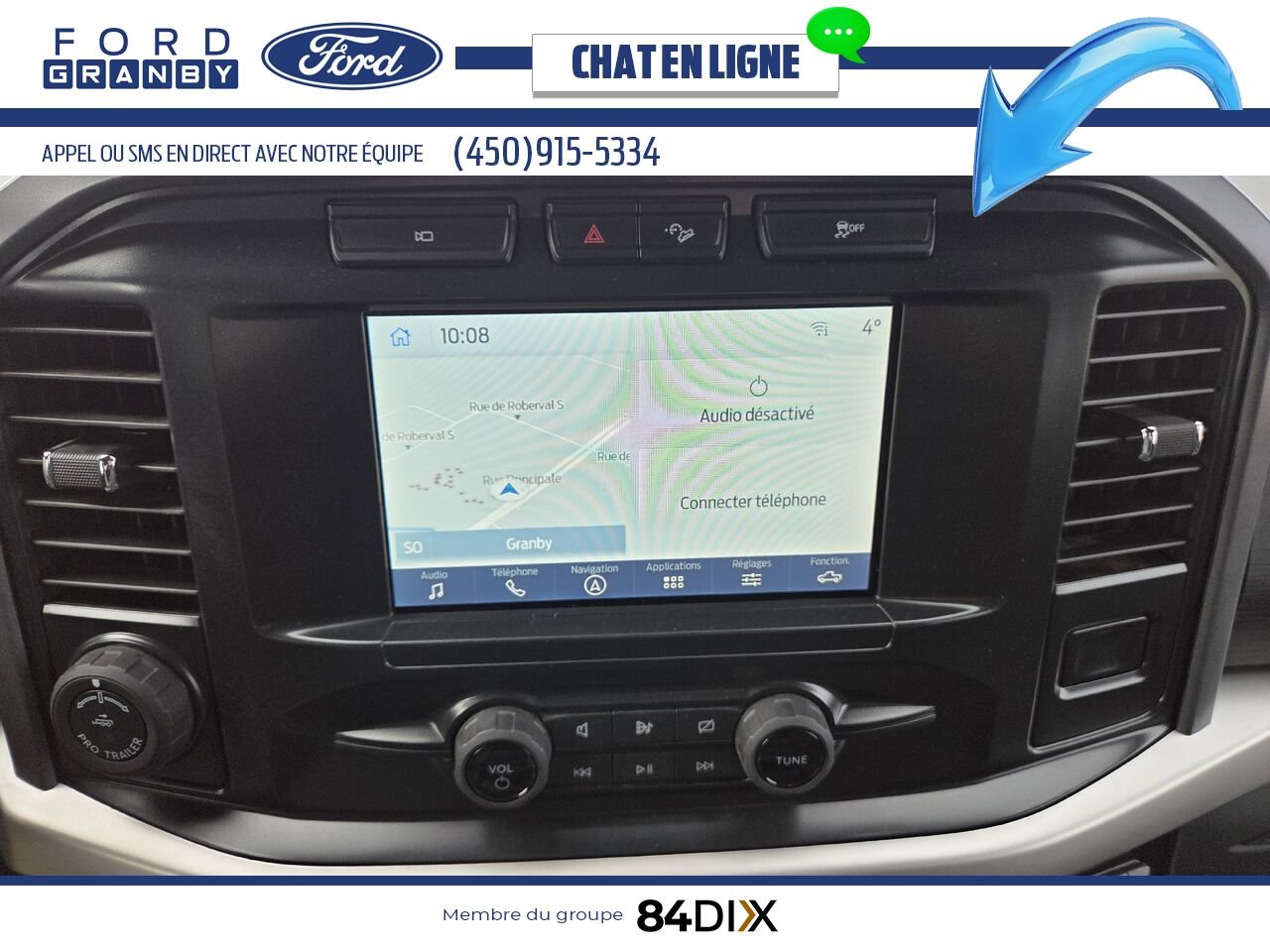 Ford F-150 2022 Noir Granby - photo #15