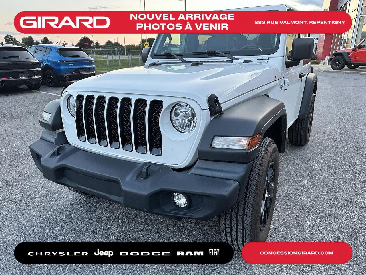 JEEP WRANGLER 2021 Blanc Repentigny - photo #0