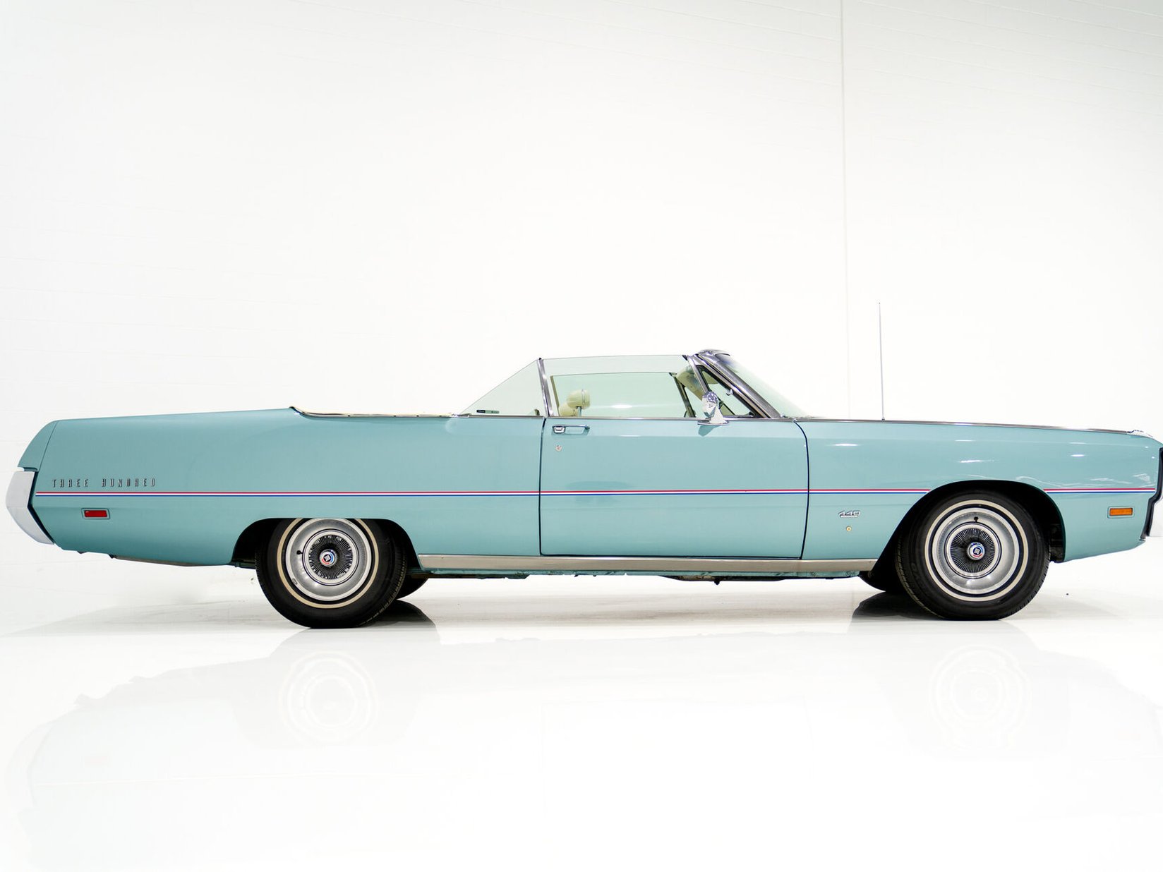 Chrysler 300 1969 Bleu Montréal - photo #3