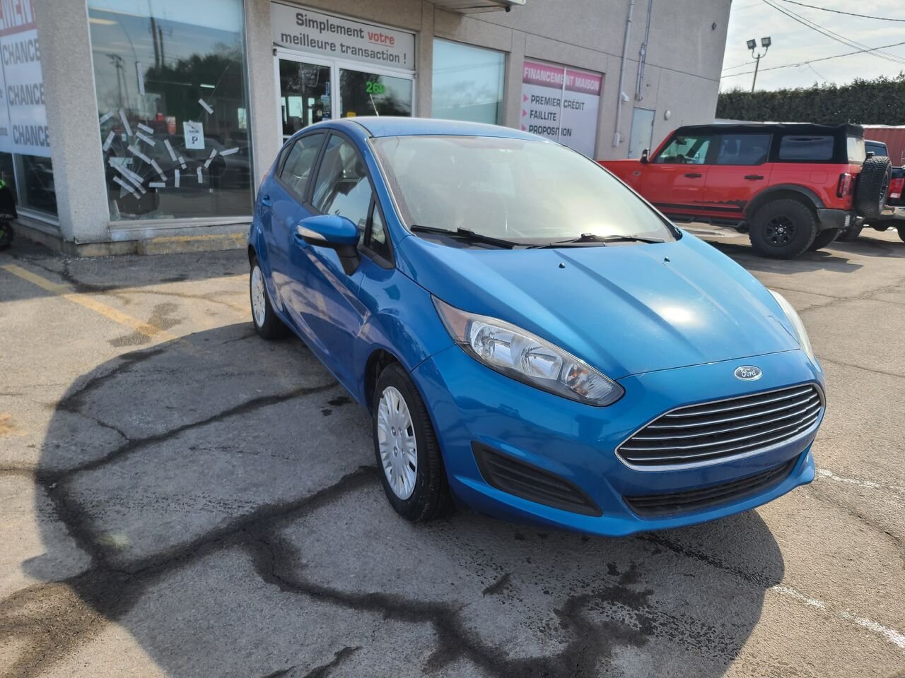 2017 Ford Fiesta Blue  - photo #7