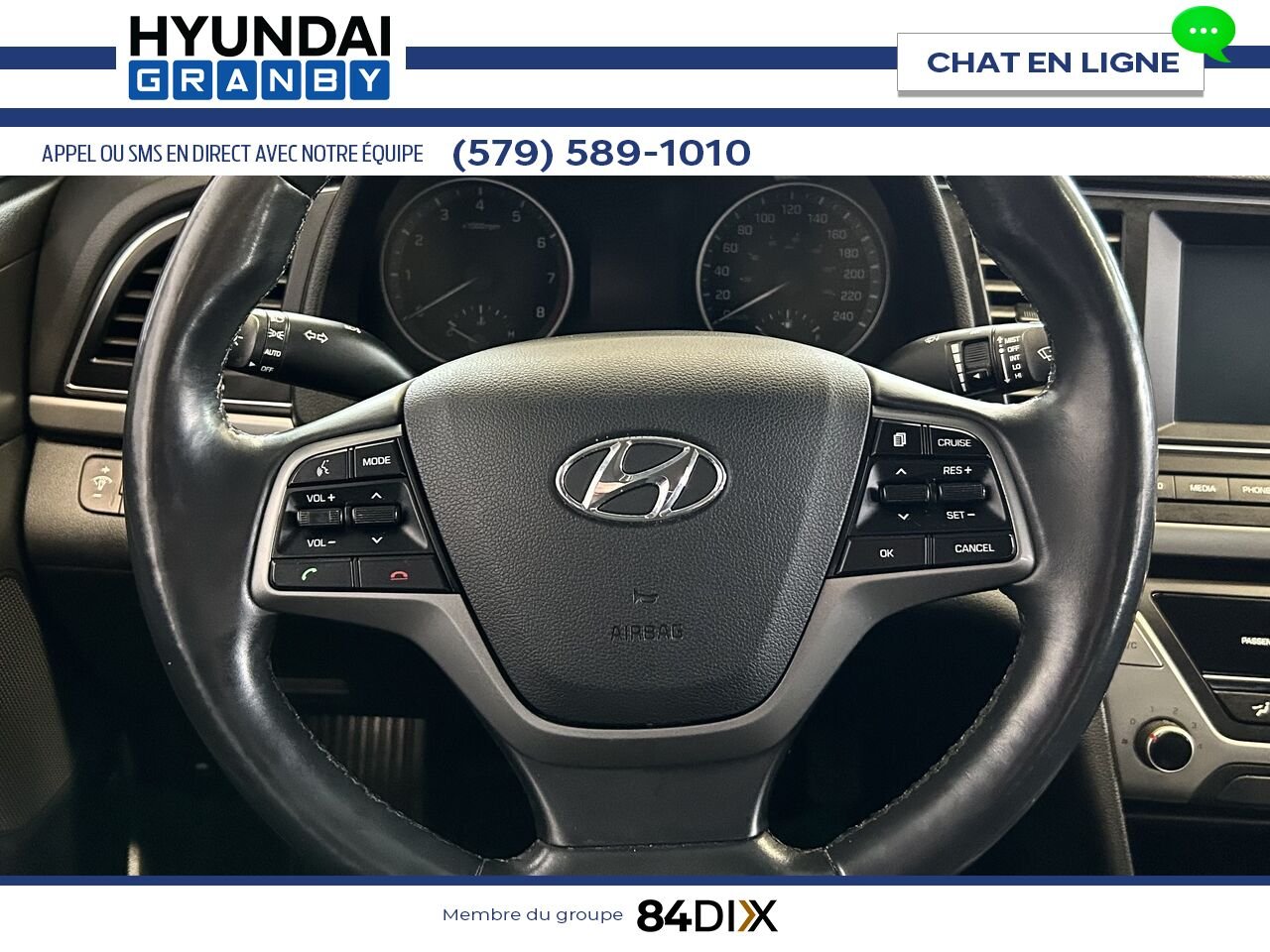 Hyundai Elantra 2018 Bleu Granby - photo #12