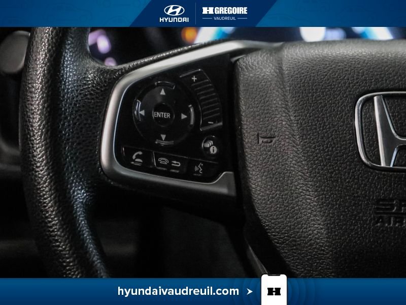 Honda Civic 2018 Blanc Laval - photo #20