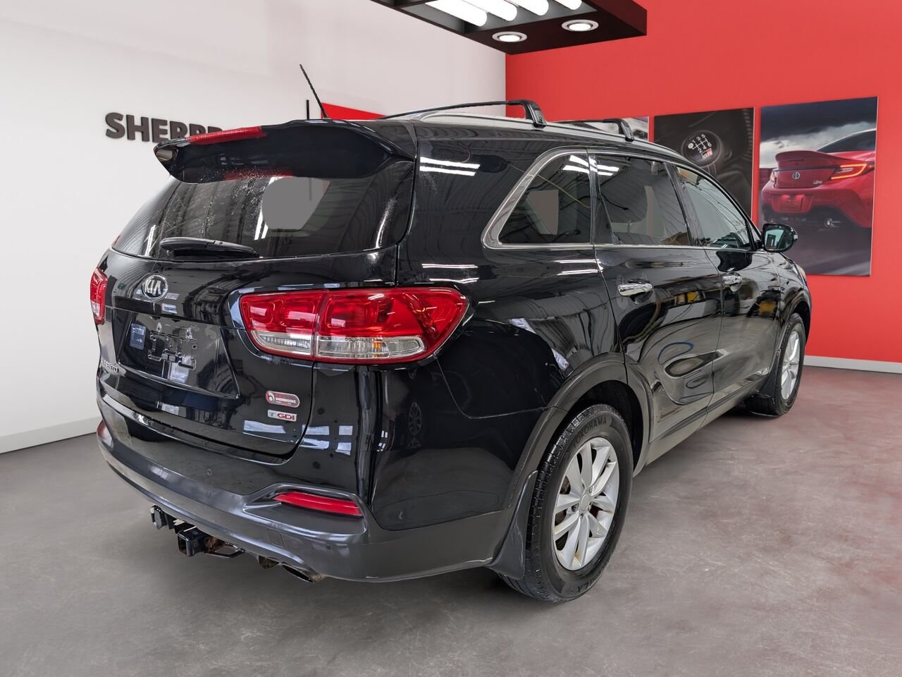 2016 Kia Sorento 5XYPGDA18GG162181 Black Sherbrooke - photo #3