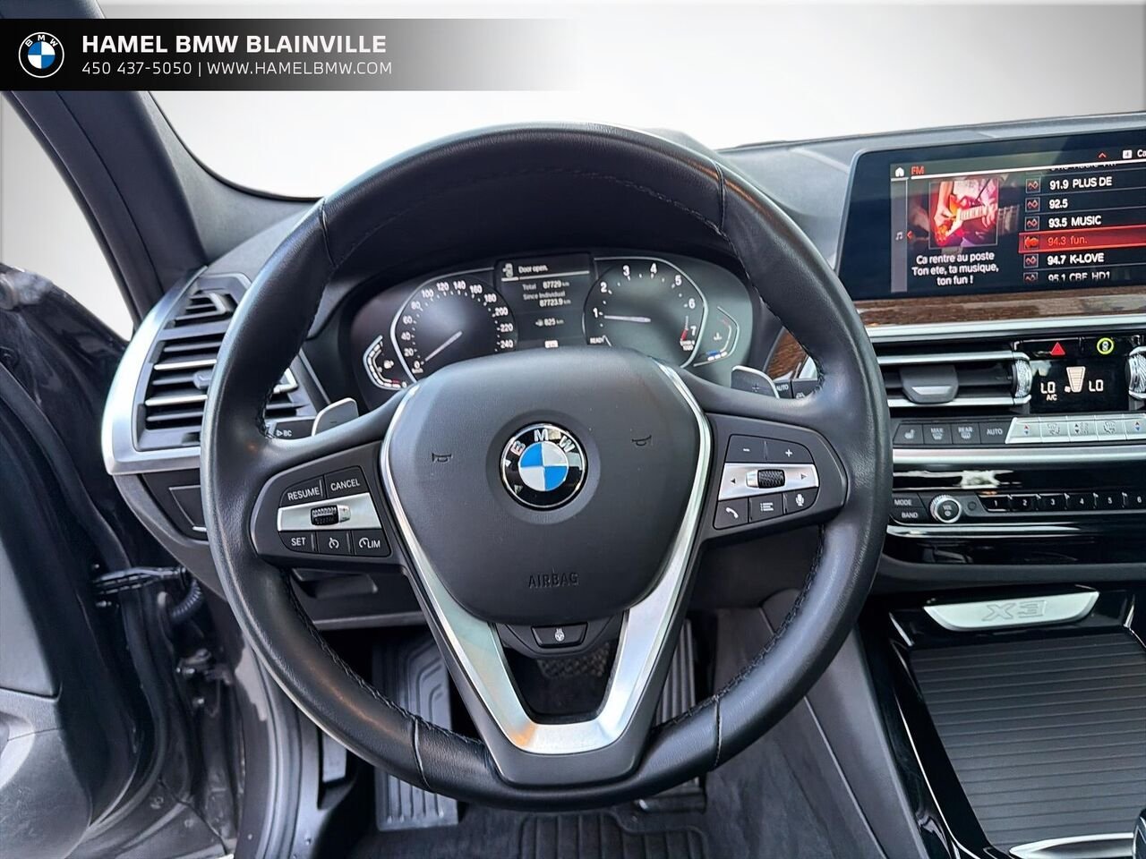 BMW X3 xDrive30i véhicule d'activités sportives 2022 Gris Blainville - photo #11