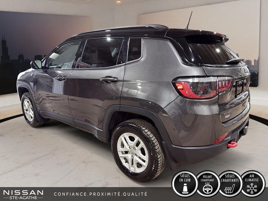 Jeep Compass Trailhawk | 4X4 | VOLANT CHAUFFANT | ATTELAGE | CAMÉRA DE RECUL 2022 Gris