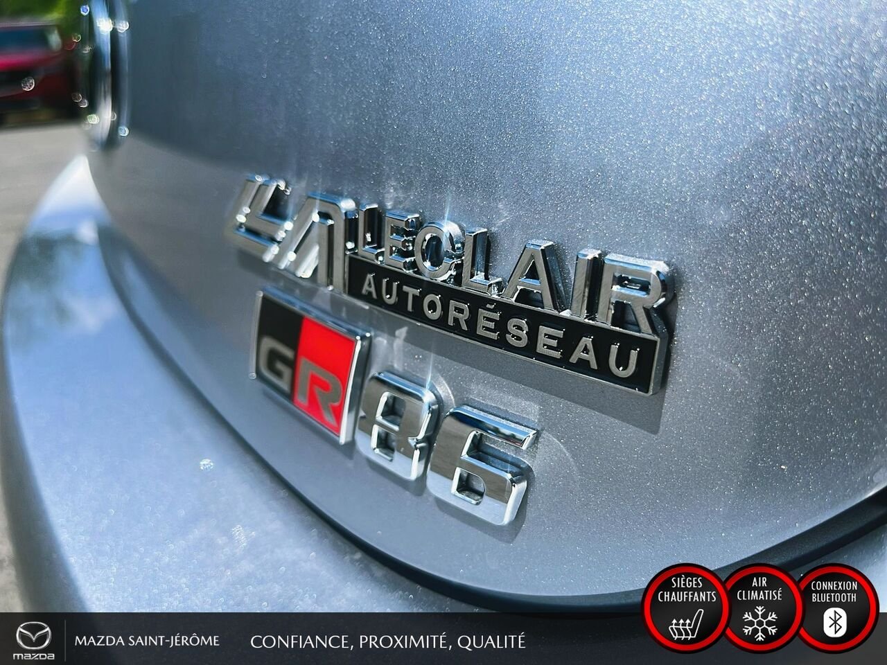 2025 Toyota GR86 Premium | AUTOMATIQUE | CLEAN CARFAX Grey Saint-Jérôme - photo #8