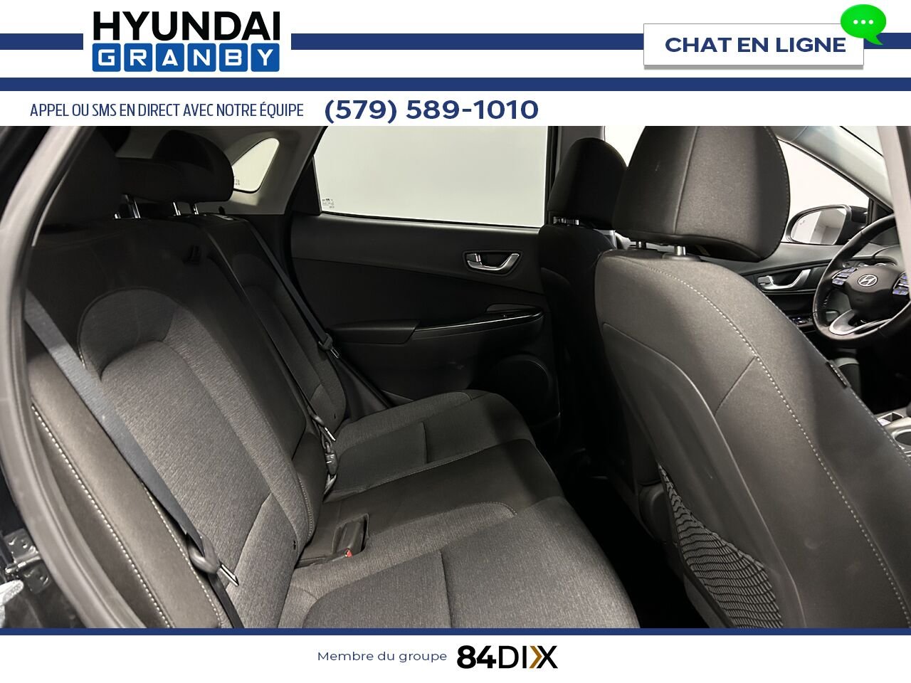 Hyundai Kona électrique 2023 Noir Granby - photo #26