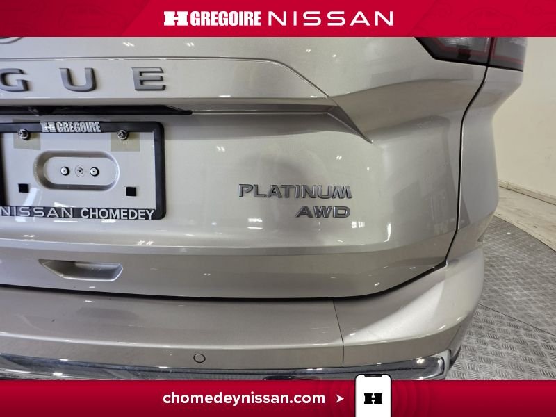 Nissan Rogue CL7280 | Platinum Cuir Toit Pano Caméra 360 à partir 2.99% 2024 Gris Laval - photo #32