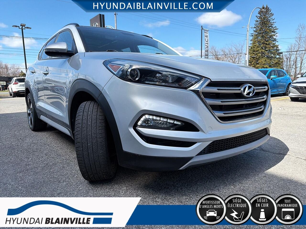 Hyundai Tucson 2018 Argent Blainville - photo #2