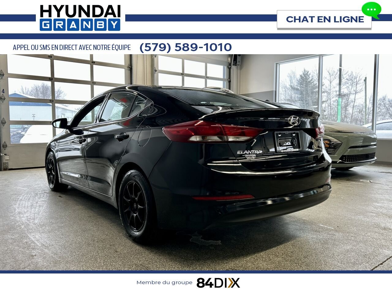 Hyundai Elantra 2017 Noir Granby - photo #4